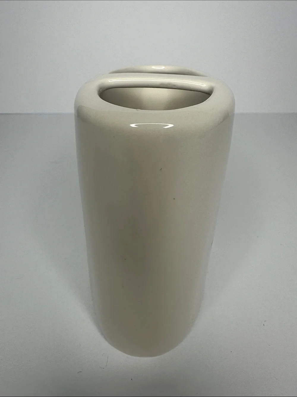 Rae Dunn BRUSH Toothbrush Holder - Cream and Black